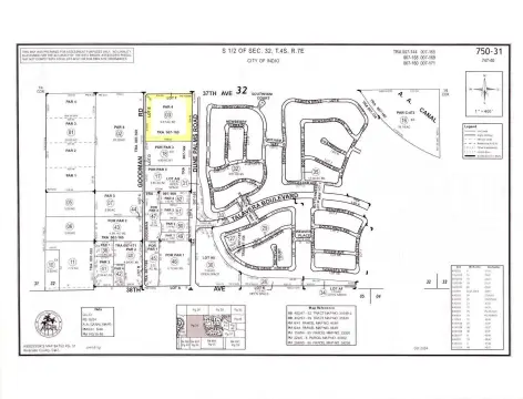 Indio Acreage for Residential Development
