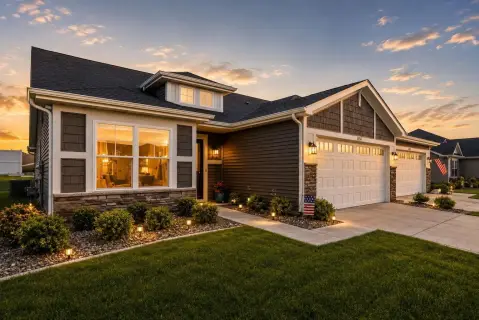 Updated Duplex with Four-Seasons Room