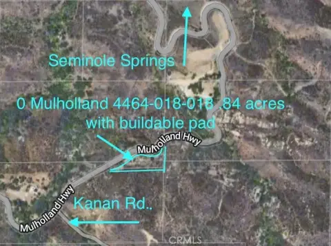 Agoura Homesite with Canyon Views