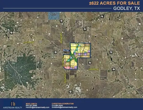 Large Acreage in Growing Godley