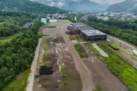 Johnstown Industrial Site with Rail