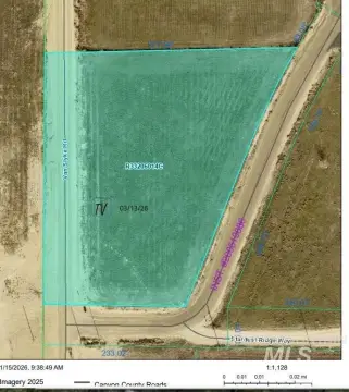 Land Parcel in Wilder, ID