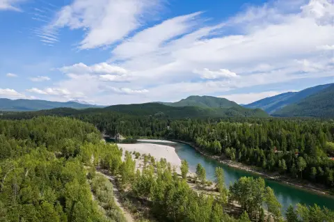 Flathead River Frontage Land