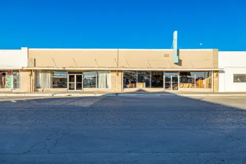 Retail Storefront with Display Windows