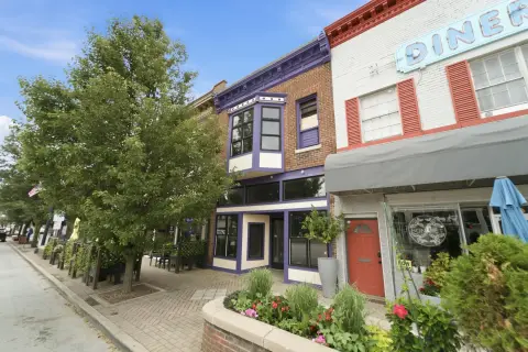 Mixed-Use Building with Exposed Brick