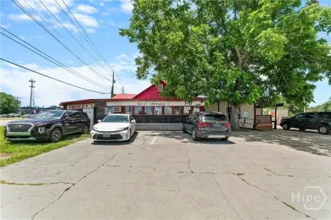 Restaurant Building with Fire Damage