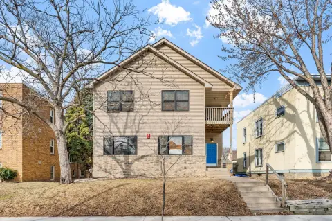 Brick Four-Unit Quadplex