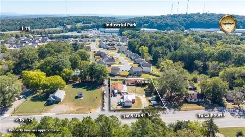 Commercial Land with Existing Improvements