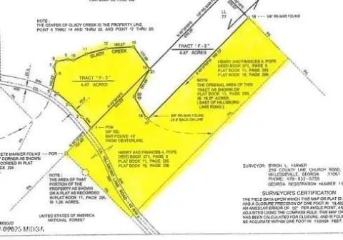 Wooded Land with Creek Frontage