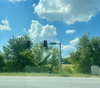 Fenced Commercial Land