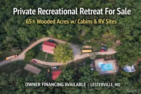 Lesterville Campground on 65 Acres