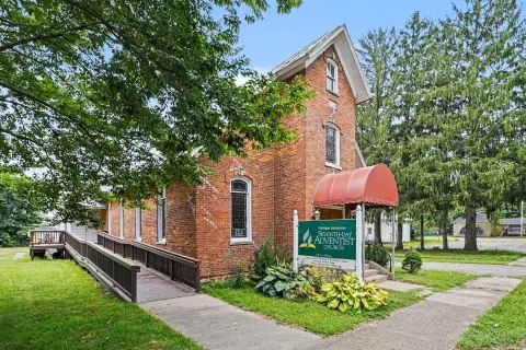 Historic Brick Church with Fellowship Hall