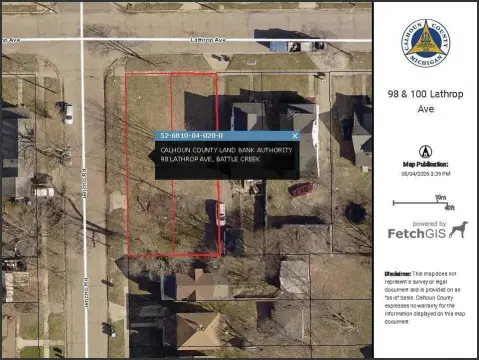 Picture of Land at 98 Lathrop Avenue, Battle Creek, MI