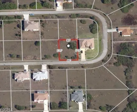 Picture of Residential land & home lots at 549 Long Island Street E, Lehigh Acres, FL