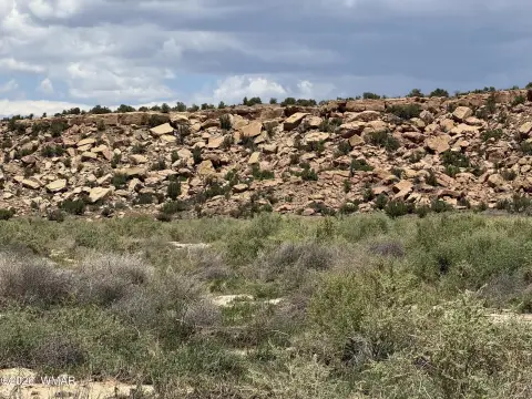 Land with White Mountain Views