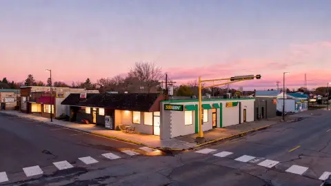 Subway Restaurant with Two Bays