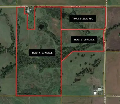 117 Acres Vacant Land Offered