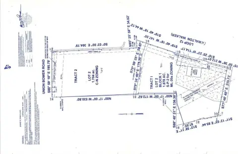 Office Building with Vacant Lot