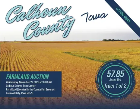 Iowa Farmland Auction - Rockwell