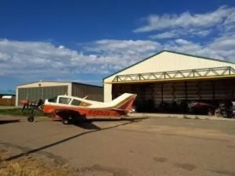 Sandia Airpark Hangar on Acreage