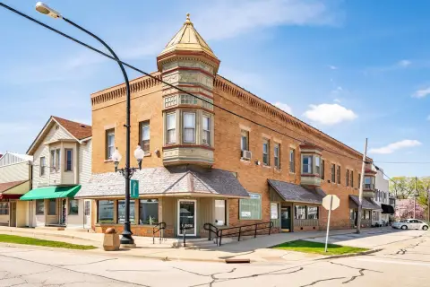 Mixed-Use Building with Retail Frontage