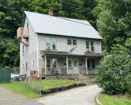 Side-by-Side Duplex with Covered Porch