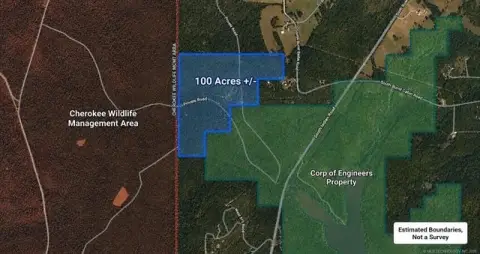 Recreational Hunting Land with Creeks