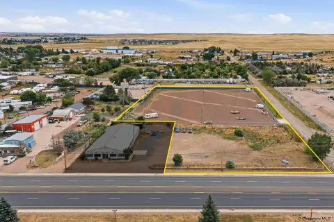 Commercial Land with Storage Improvements