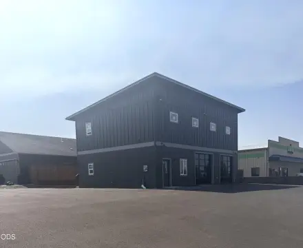 Newer Mixed-Use Building with Roll-Up Doors
