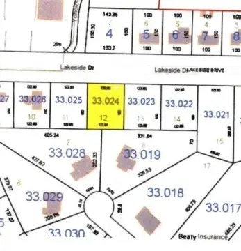 Residential Building Lot Near Lake