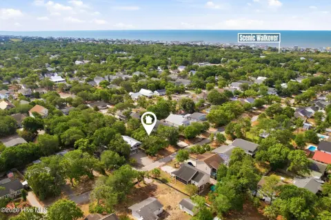 Partially Cleared Homesite on Island