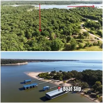 Lake Texoma Lot with Boat Slip