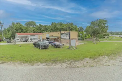Two-Building Auto Shop with Spray Booth