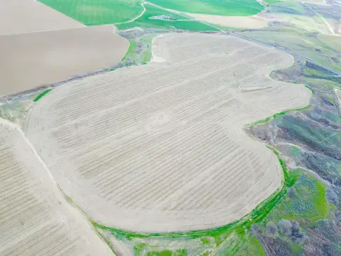 Irrigated Farmland Near Scooteney Recreation