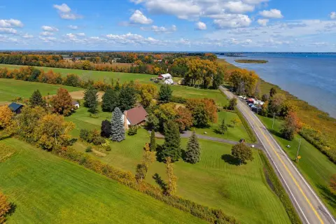 Waterfront Farm with Sandy Beach