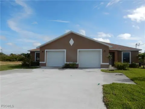 Waterfront Duplex in Cape Coral