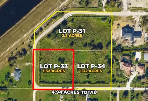 Palm Beach Gardens Corner Lot
