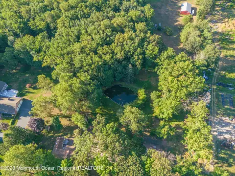 Lincroft Building Lot with Garages