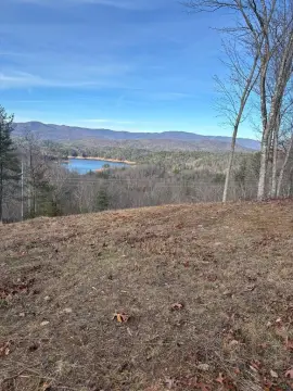 Land with Mountain and Lake Views
