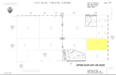 Barstow Land Investment Opportunity