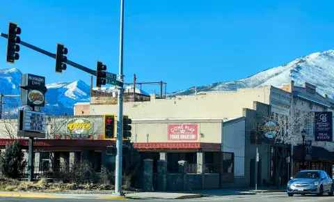 Casino Building with Outdoor Stage
