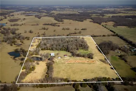 Land with Pond and Outbuildings
