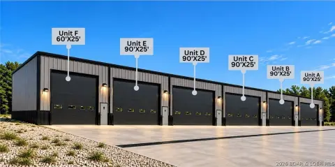 Flex Space with Overhead Door