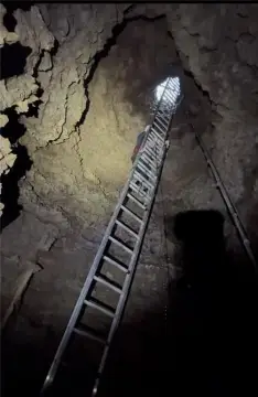 Land with Cave System