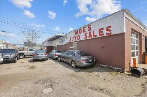 Auto Shop with Service Equipment