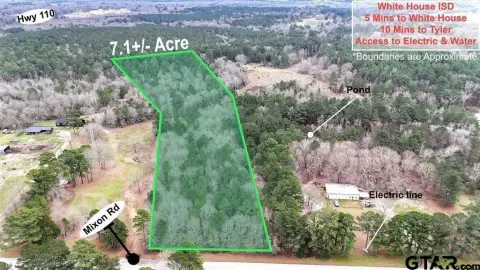 Rural Acreage in Troup, TX