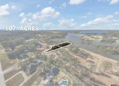 Lake Palestine Waterfront Lot