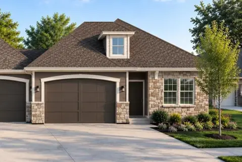Single-Level Duplex with Patio