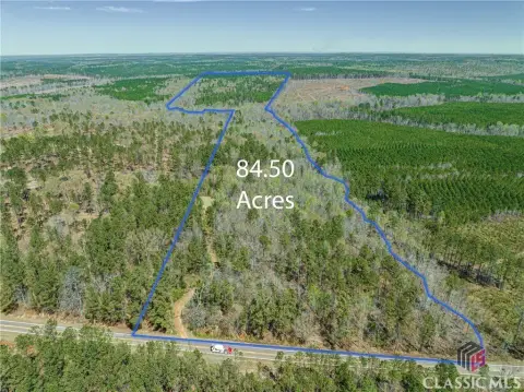 84.5 Acres Near Lake Sinclair