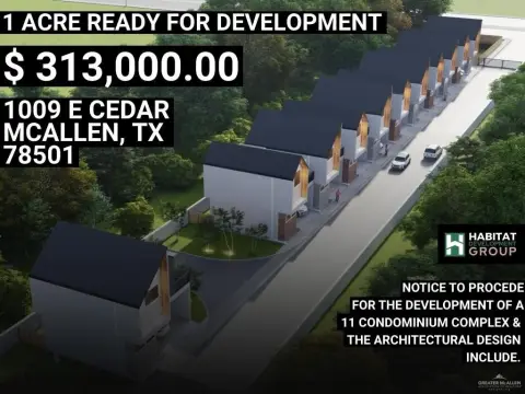 McAllen Acreage Ready for Development